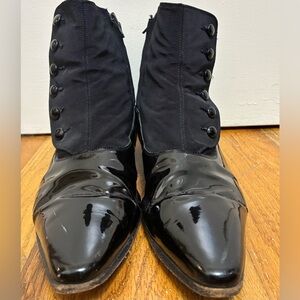 Dior Black Patent Leather Boots
